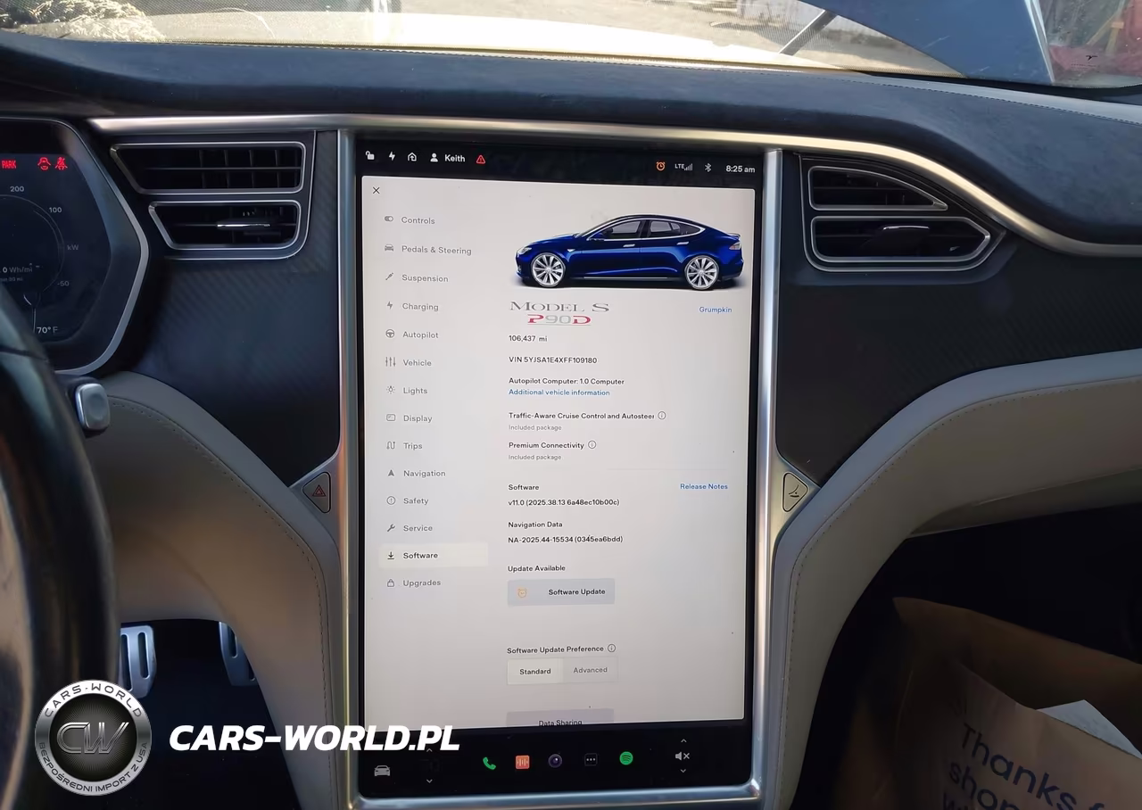2015 Tesla Model S 85D-P85D VIN:5YJSA1E4XFF109180 - 18