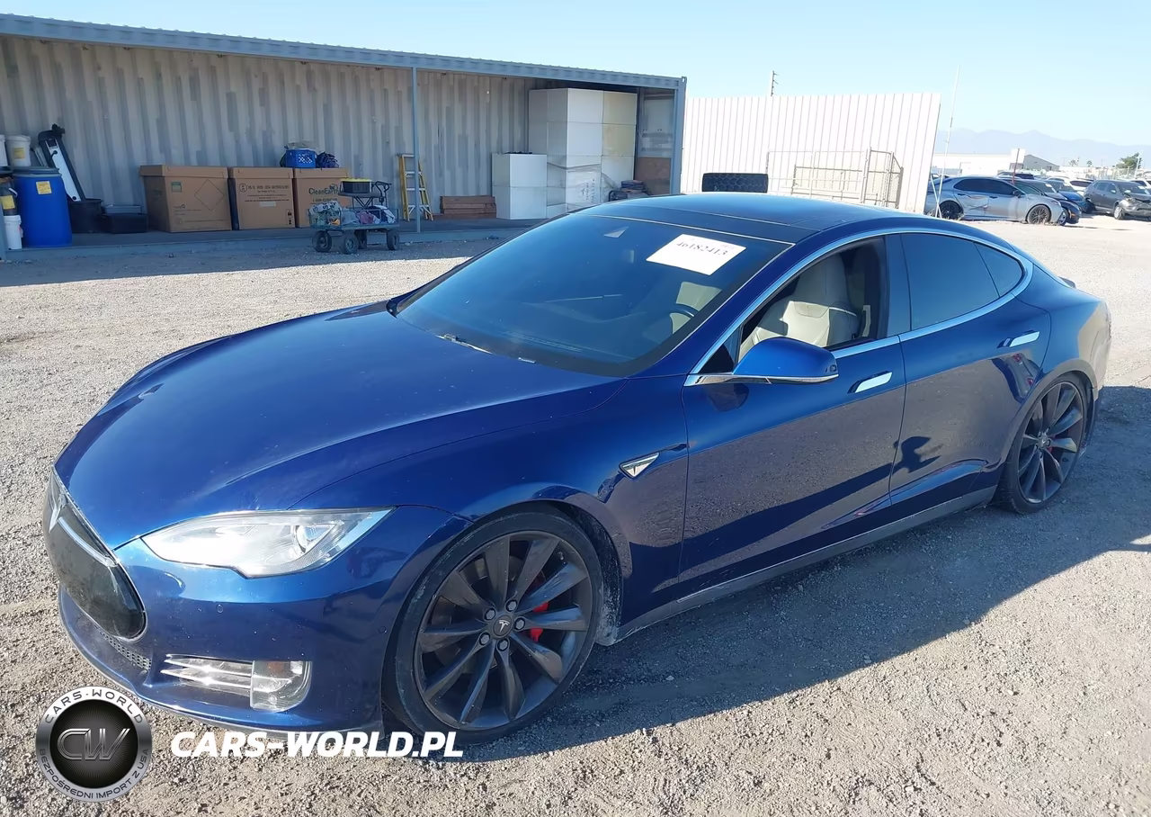 2015 Tesla Model S 85D-P85D VIN:5YJSA1E4XFF109180 - 2