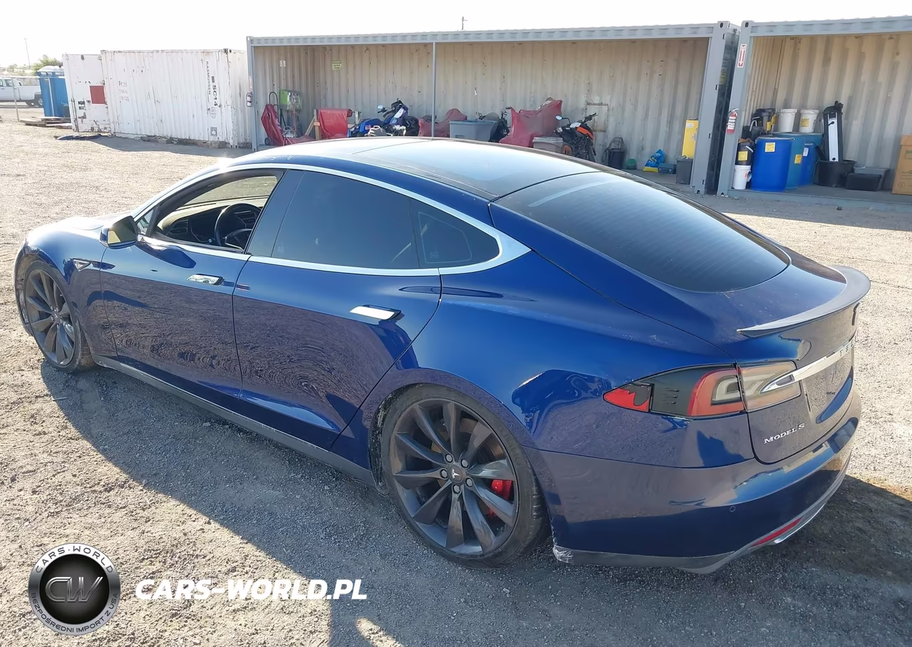 2015 Tesla Model S 85D-P85D VIN:5YJSA1E4XFF109180 - 3