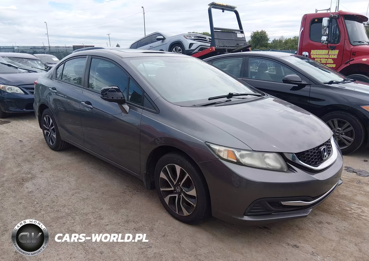 2013 Honda Civic Ex VIN:2HGFB2F86DH500101 - 1