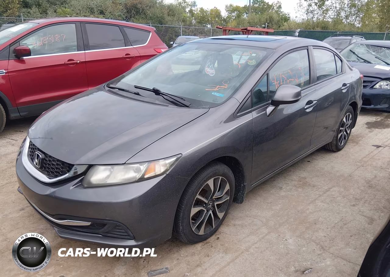 2013 Honda Civic Ex VIN:2HGFB2F86DH500101 - 2