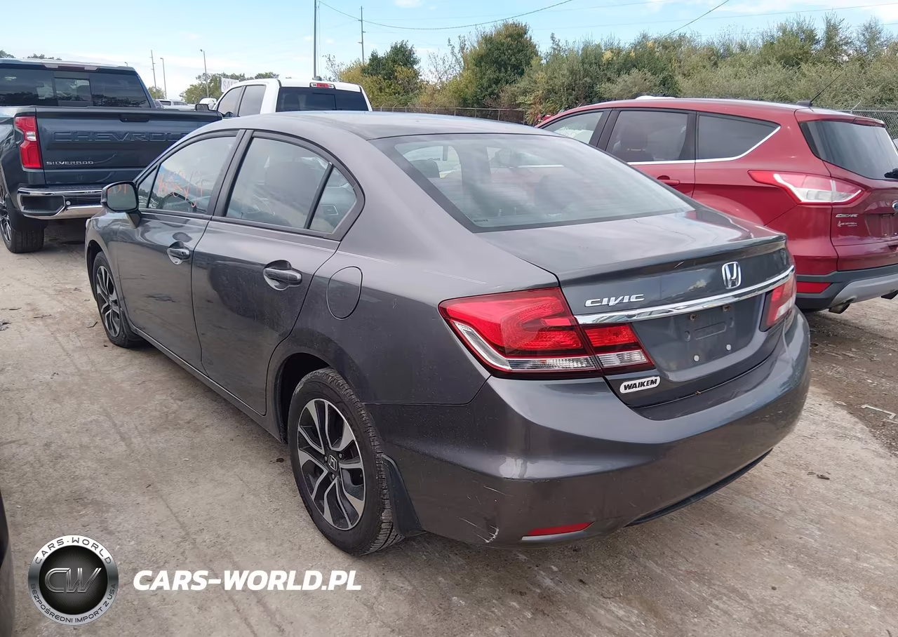 2013 Honda Civic Ex VIN:2HGFB2F86DH500101 - 3