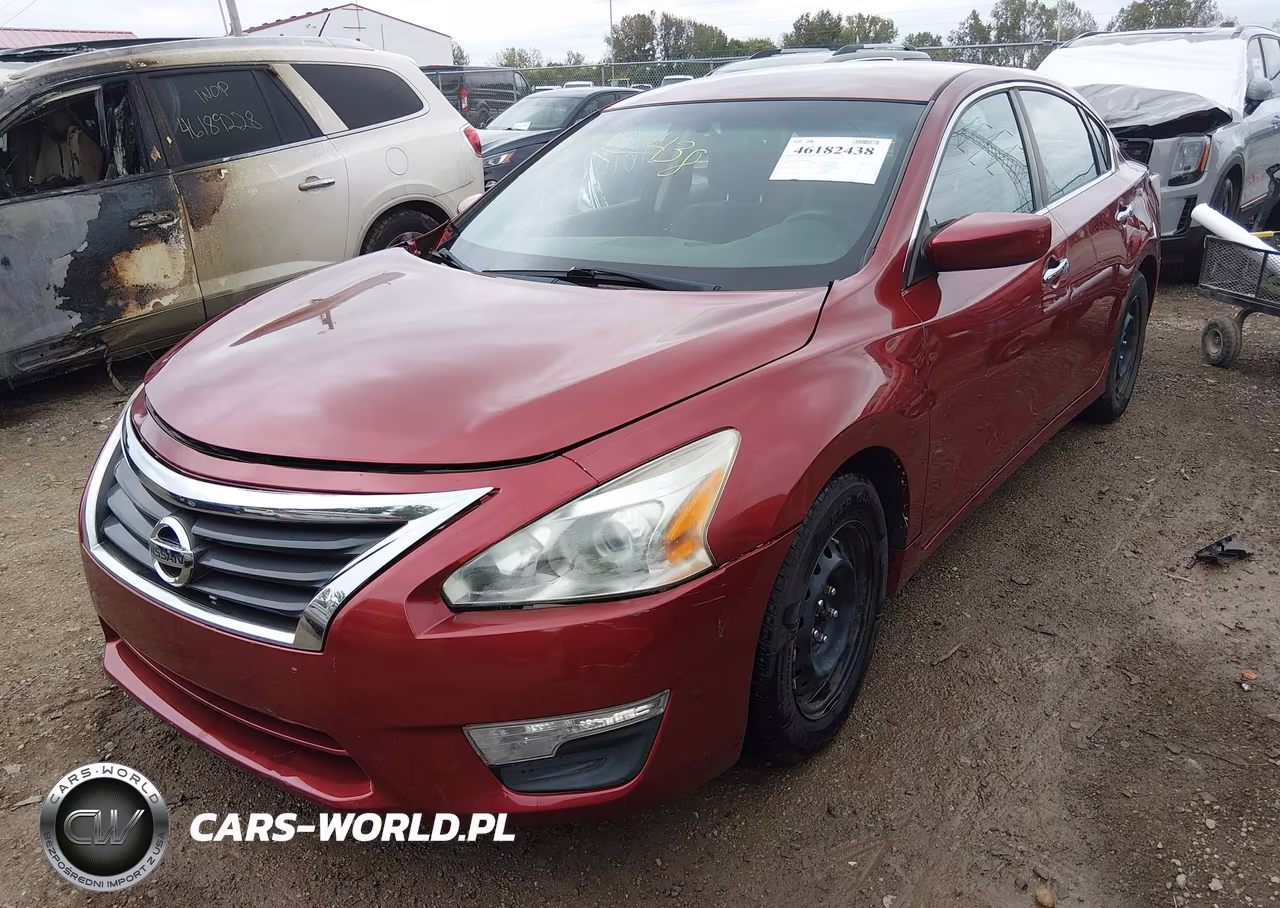 2015 Nissan Altima 2.5-2.5 S-2.5 Sl-2.5 Sv VIN:1N4AL3APXFN334840 - 2