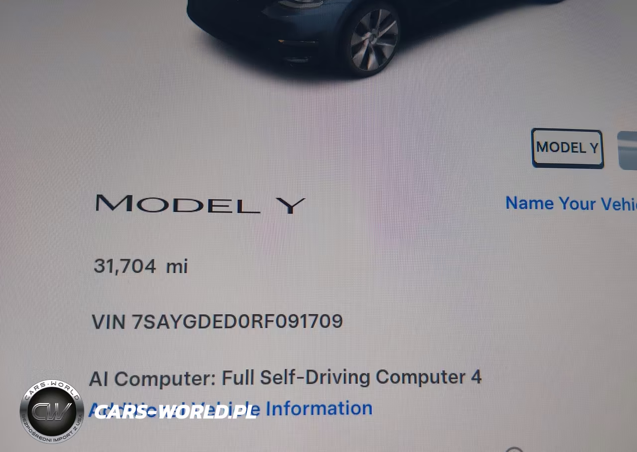 2024 Tesla Model Y Long Range Single Motor Rear-Wheel Drive-Rwd VIN:7SAYGDED0RF091709 - 7