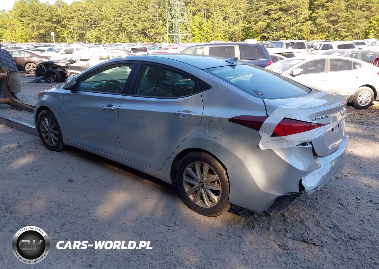 2014 Hyundai Elantra Se VIN:KMHDH4AE1EU038876 - 3