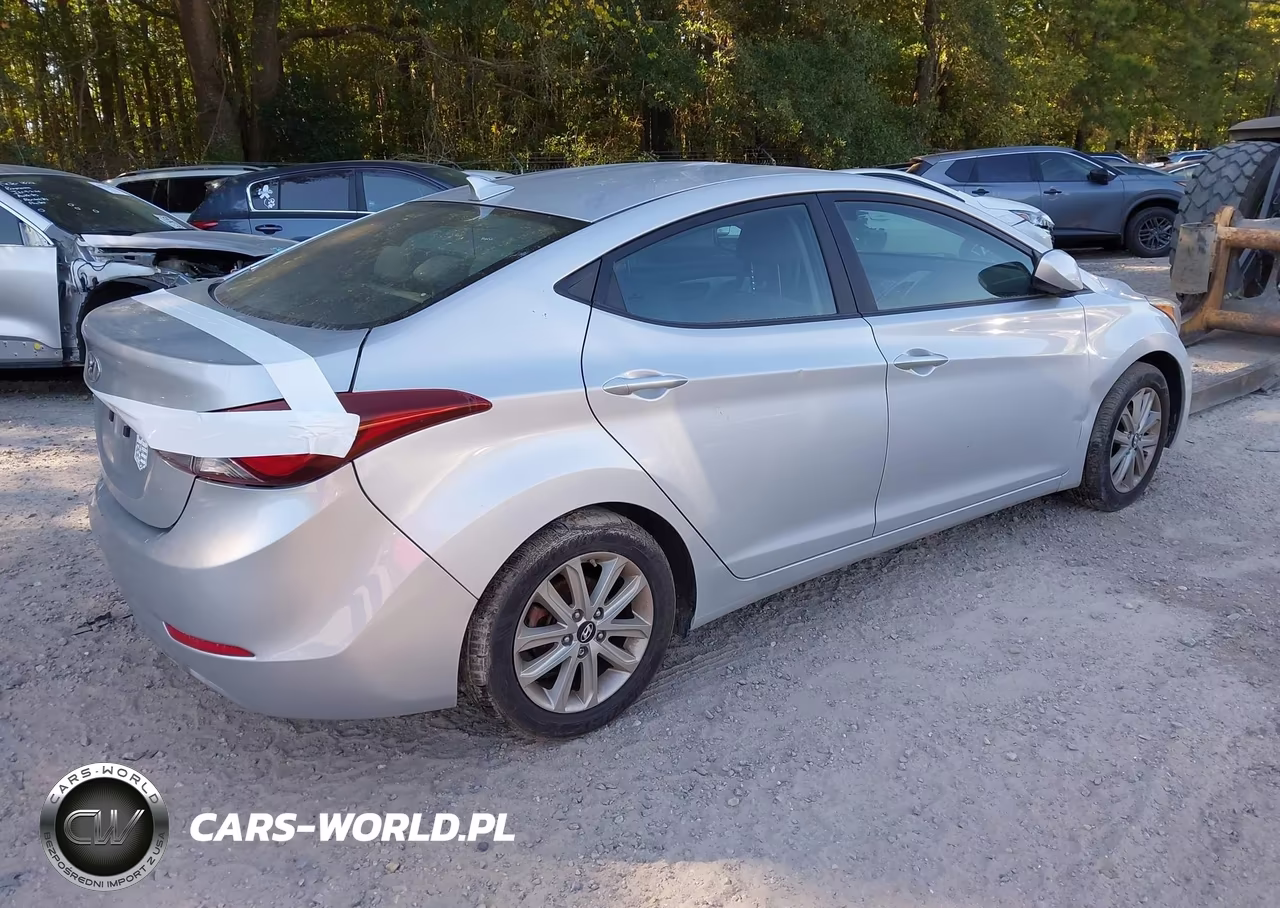 2014 Hyundai Elantra Se VIN:KMHDH4AE1EU038876 - 4
