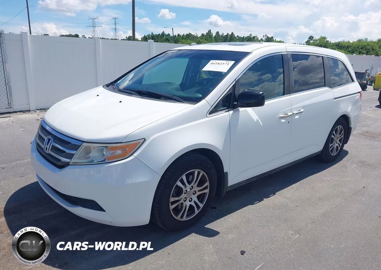 2011 Honda Odyssey Ex-L VIN:5FNRL5H62BB018993 - 2