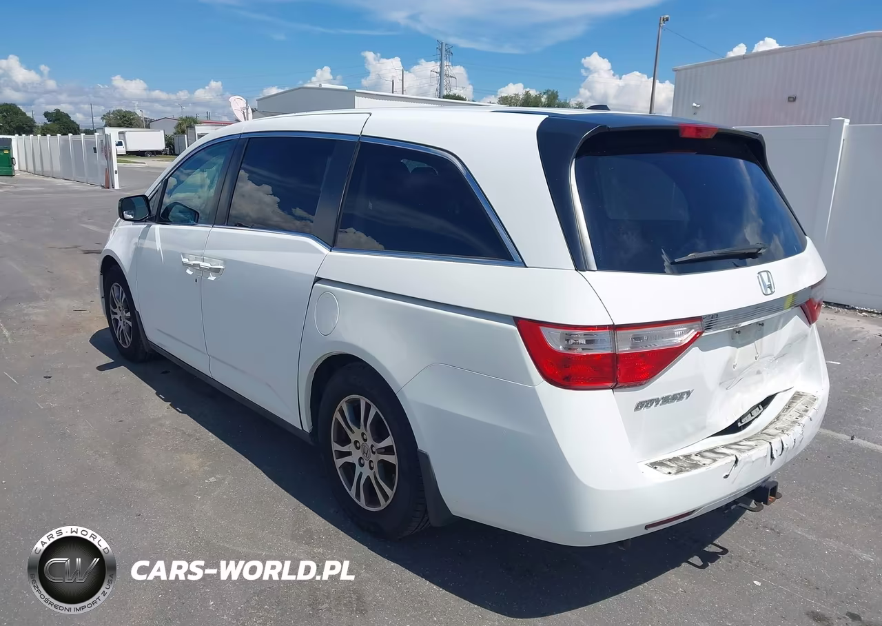 2011 Honda Odyssey Ex-L VIN:5FNRL5H62BB018993 - 3
