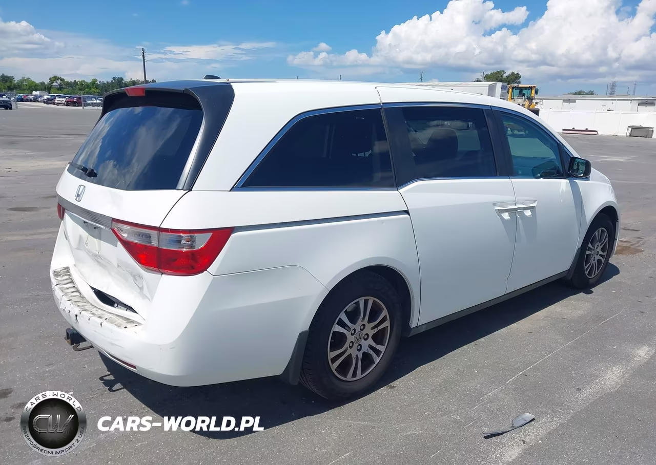 2011 Honda Odyssey Ex-L VIN:5FNRL5H62BB018993 - 4