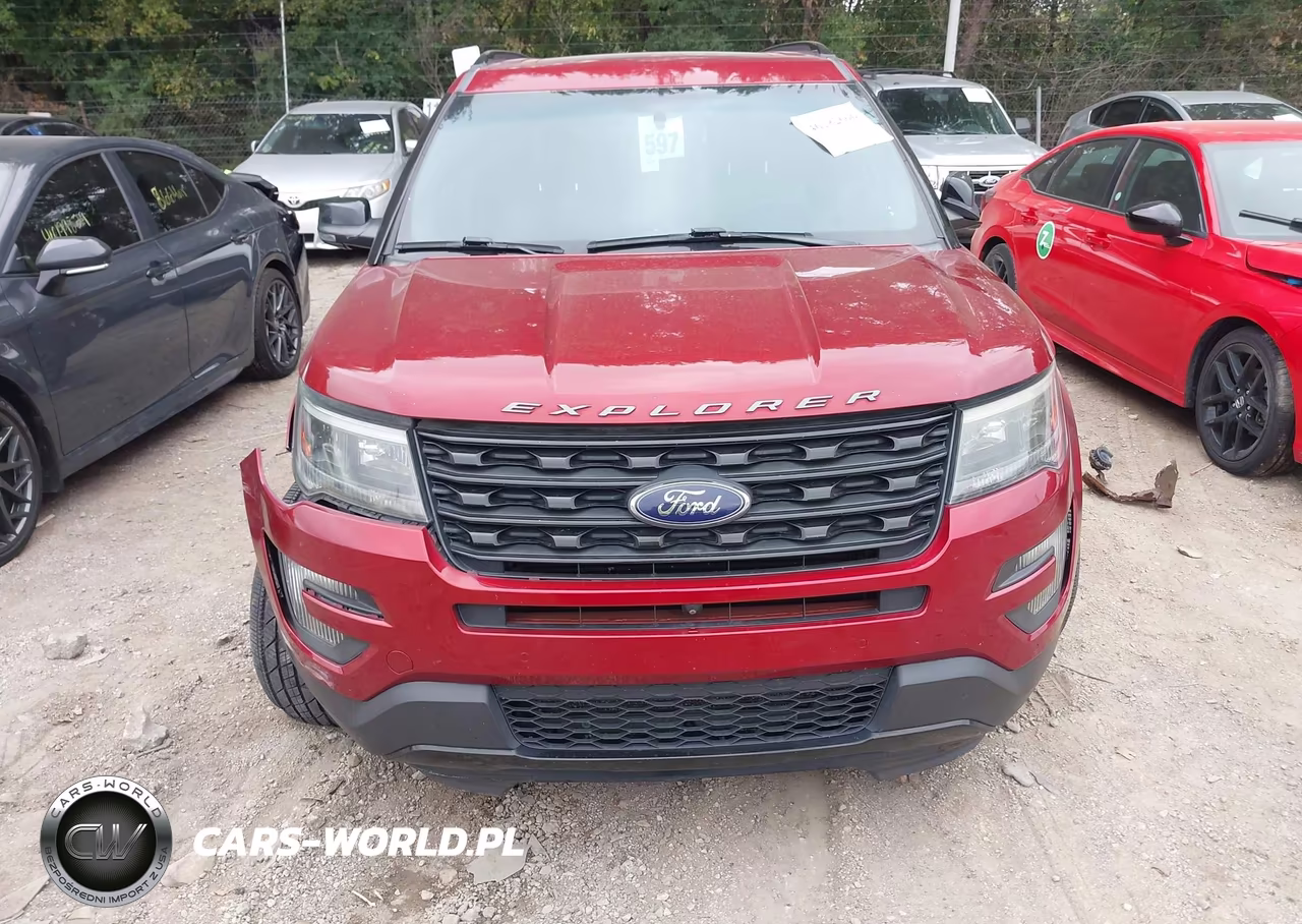 2016 Ford Explorer Sport VIN:1FM5K8GT2GGA43332 - 17