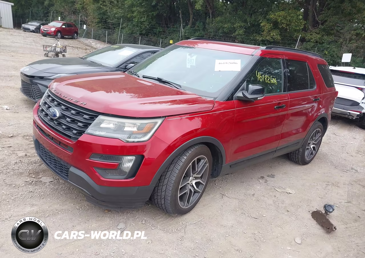 2016 Ford Explorer Sport VIN:1FM5K8GT2GGA43332 - 2