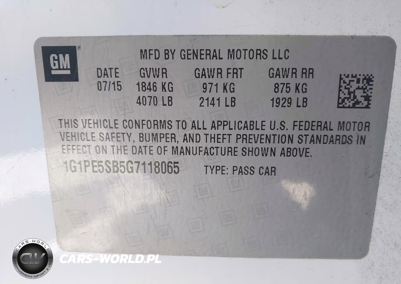 2016 Chevrolet Cruze Limited 1Lt Auto VIN:1G1PE5SB5G7118065 - 9
