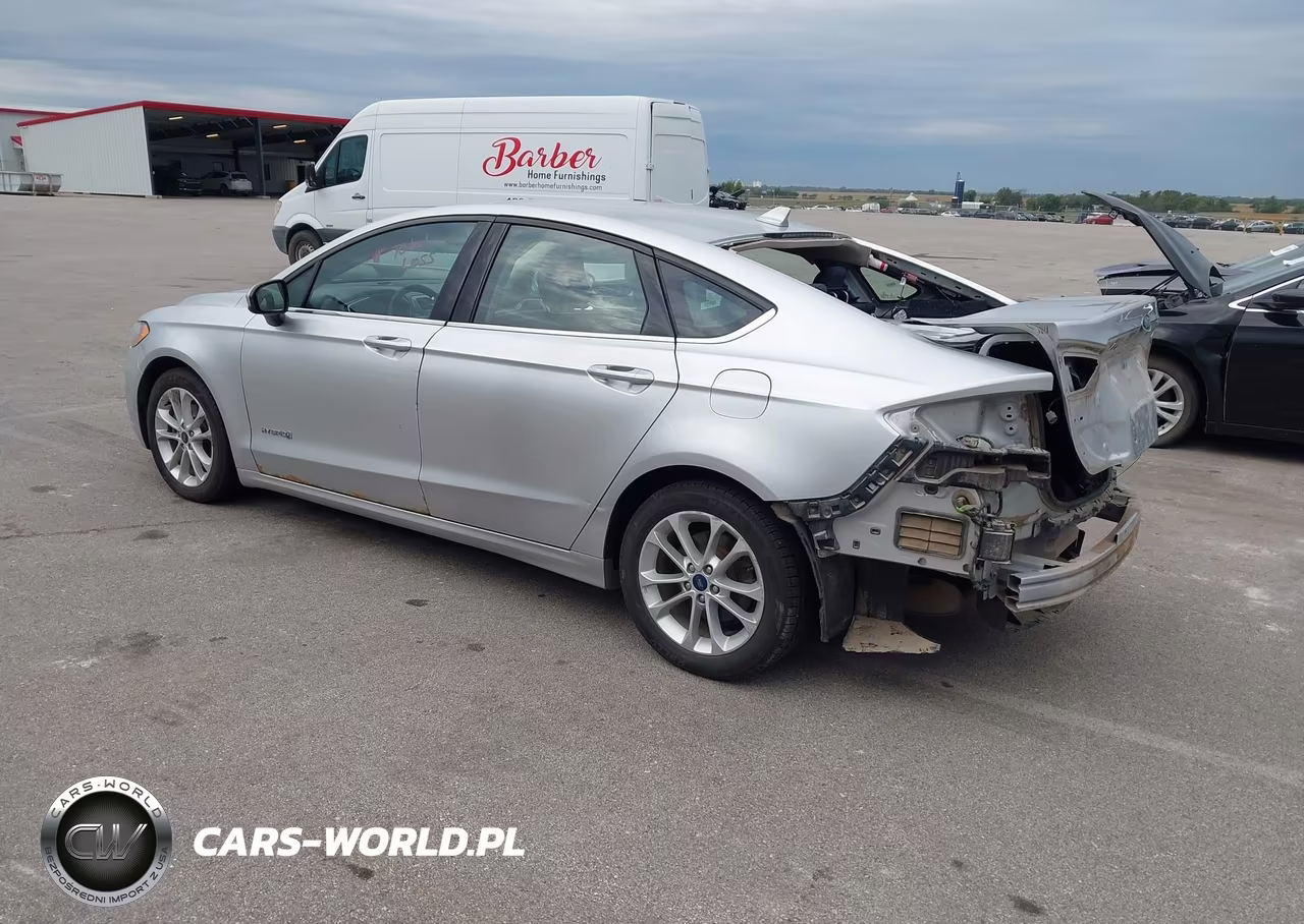 2019 Ford Fusion Hybrid Se VIN:3FA6P0LU9KR188031 - 3