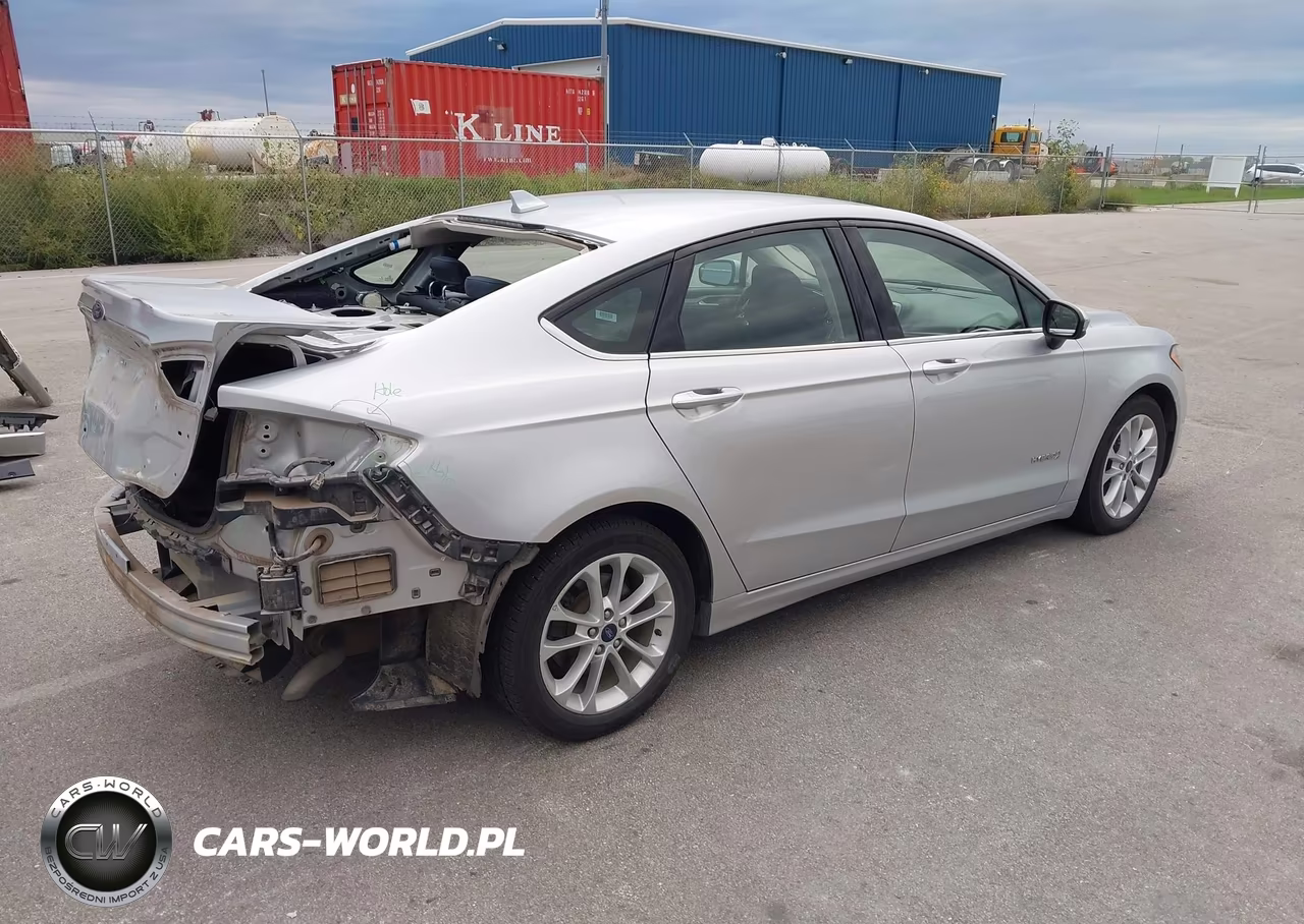 2019 Ford Fusion Hybrid Se VIN:3FA6P0LU9KR188031 - 4