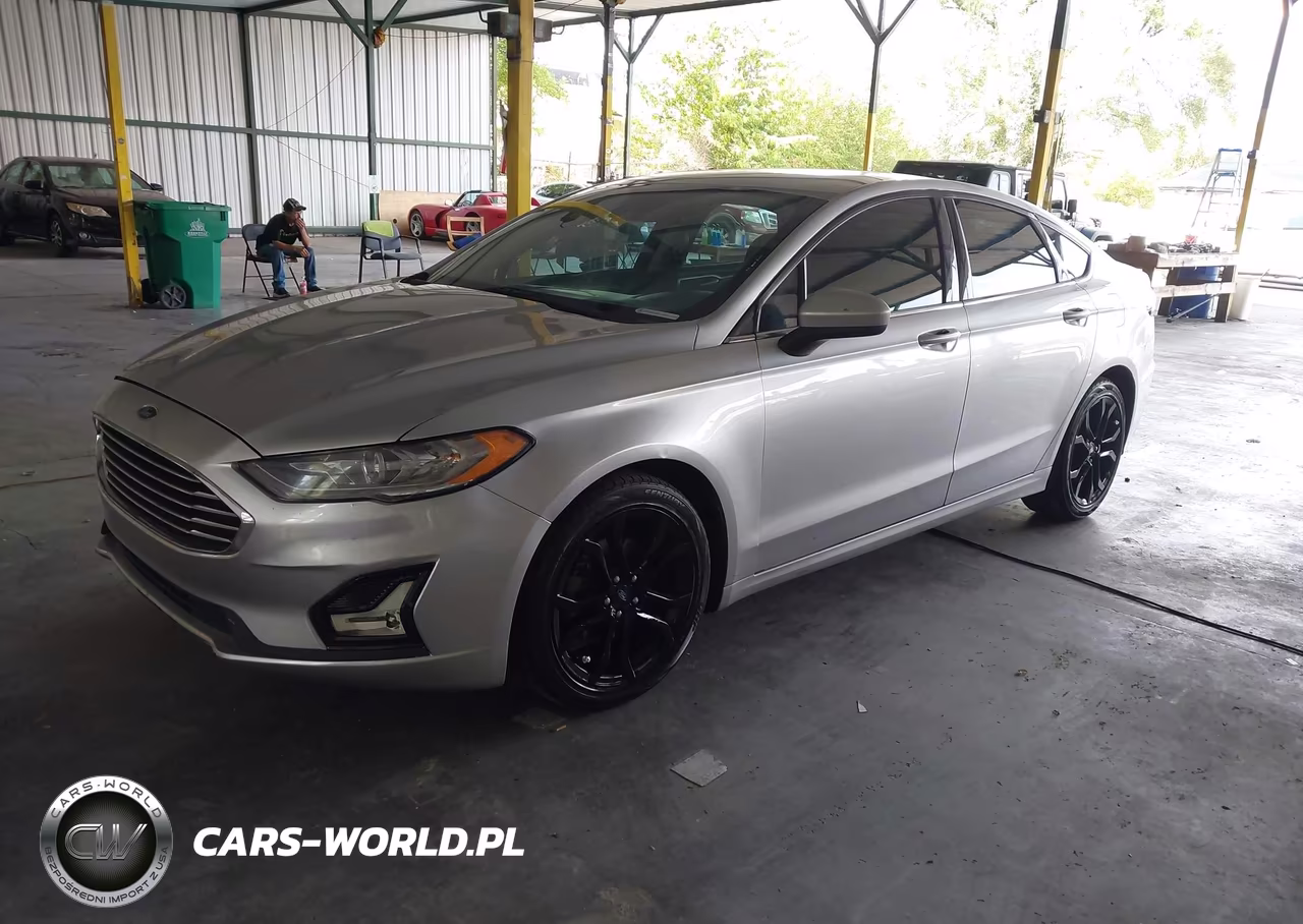 2019 Ford Fusion Se VIN:3FA6P0HD8KR126905 - 2