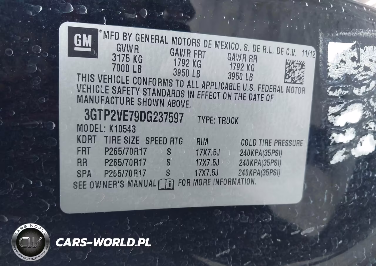 2013 GMC Sierra 1500 Sle VIN:3GTP2VE79DG237597 - 9