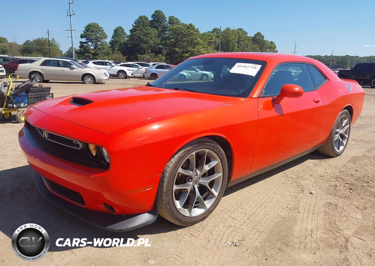 2021 Dodge Challenger Gt VIN:2C3CDZJGXMH681274 - 2