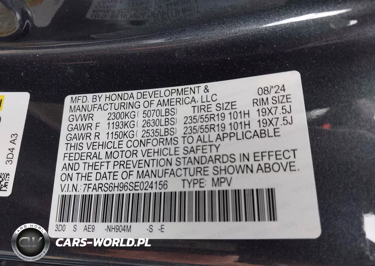 2025 Honda Cr-V Hybrid Sport Touring VIN:7FARS6H96SE024156 - 9