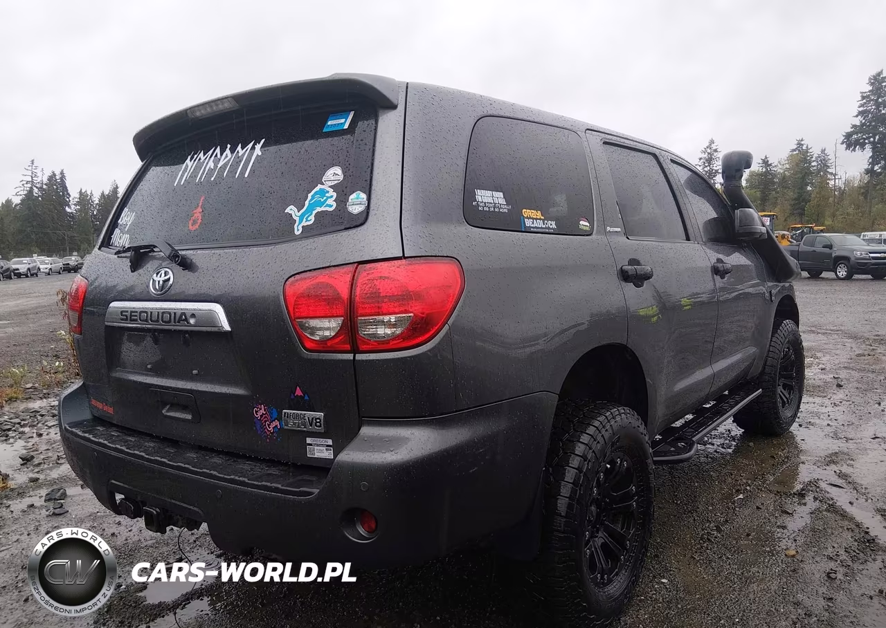 2016 Toyota Sequoia Platinum 5.7L V8 VIN:5TDDY5G12GS136644 - 4