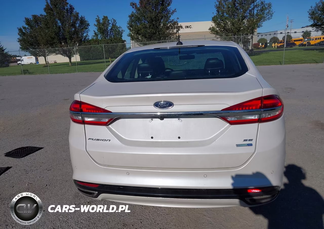 2017 Ford Fusion Se VIN:3FA6P0T92HR411840 - 16