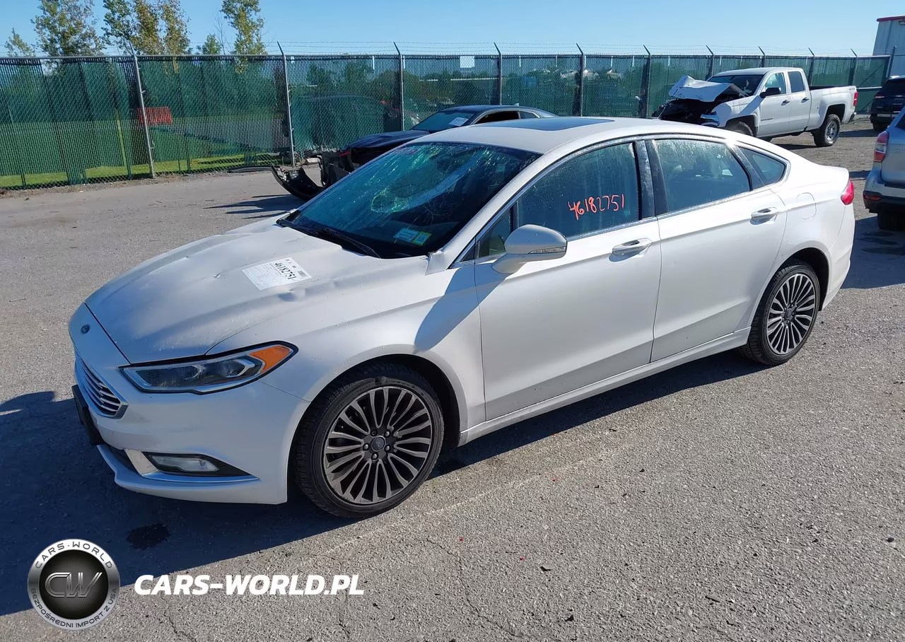 2017 Ford Fusion Se VIN:3FA6P0T92HR411840 - 2