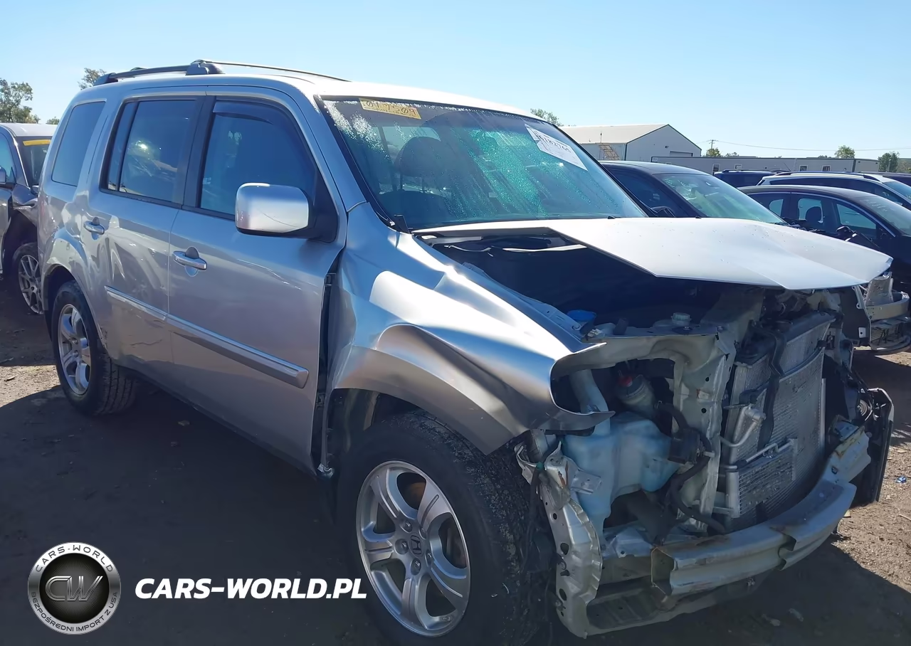 2013 Honda Pilot Ex-L VIN:5FNYF4H50DB017509 - 1