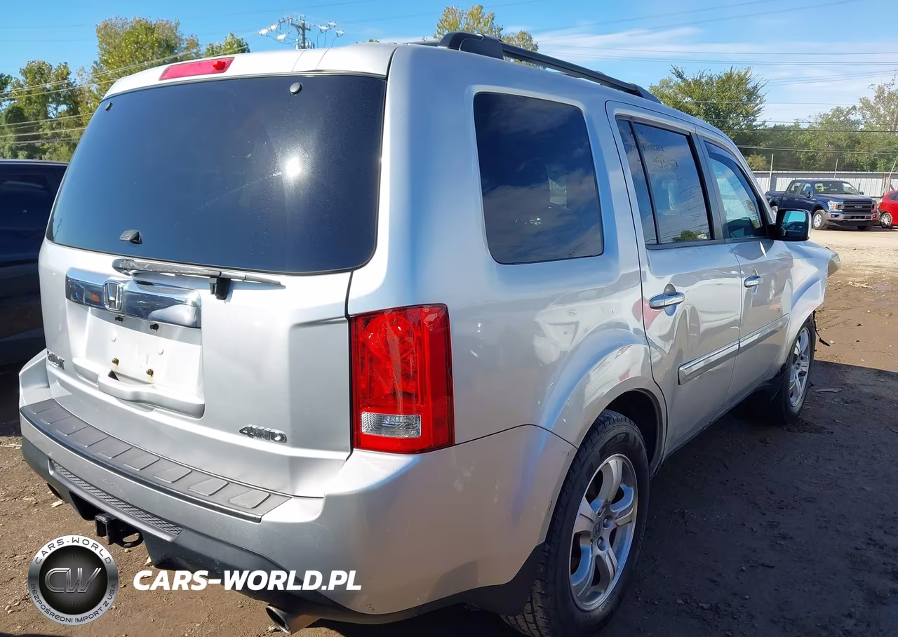 2013 Honda Pilot Ex-L VIN:5FNYF4H50DB017509 - 4
