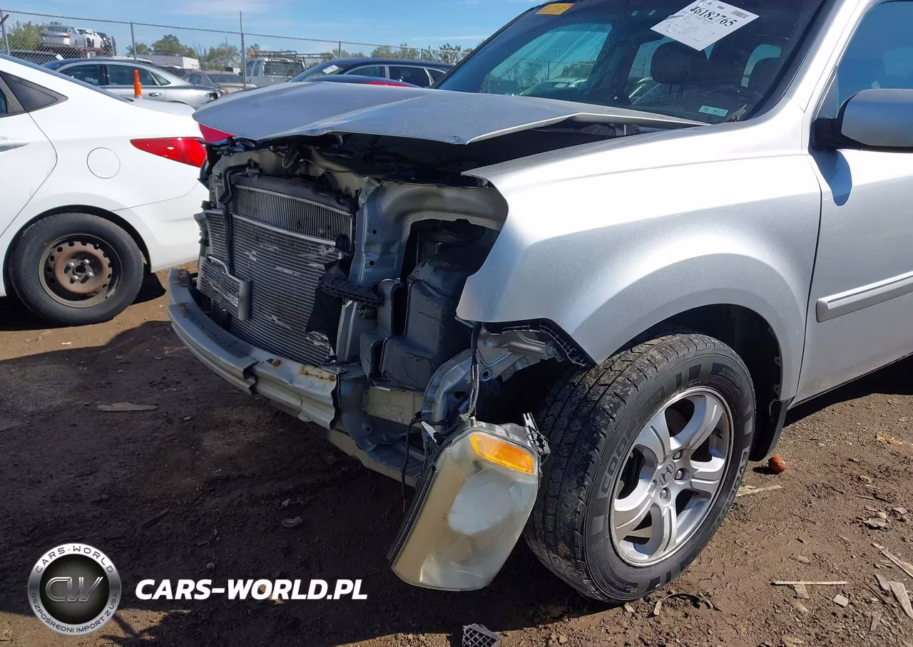 2013 Honda Pilot Ex-L VIN:5FNYF4H50DB017509 - 6