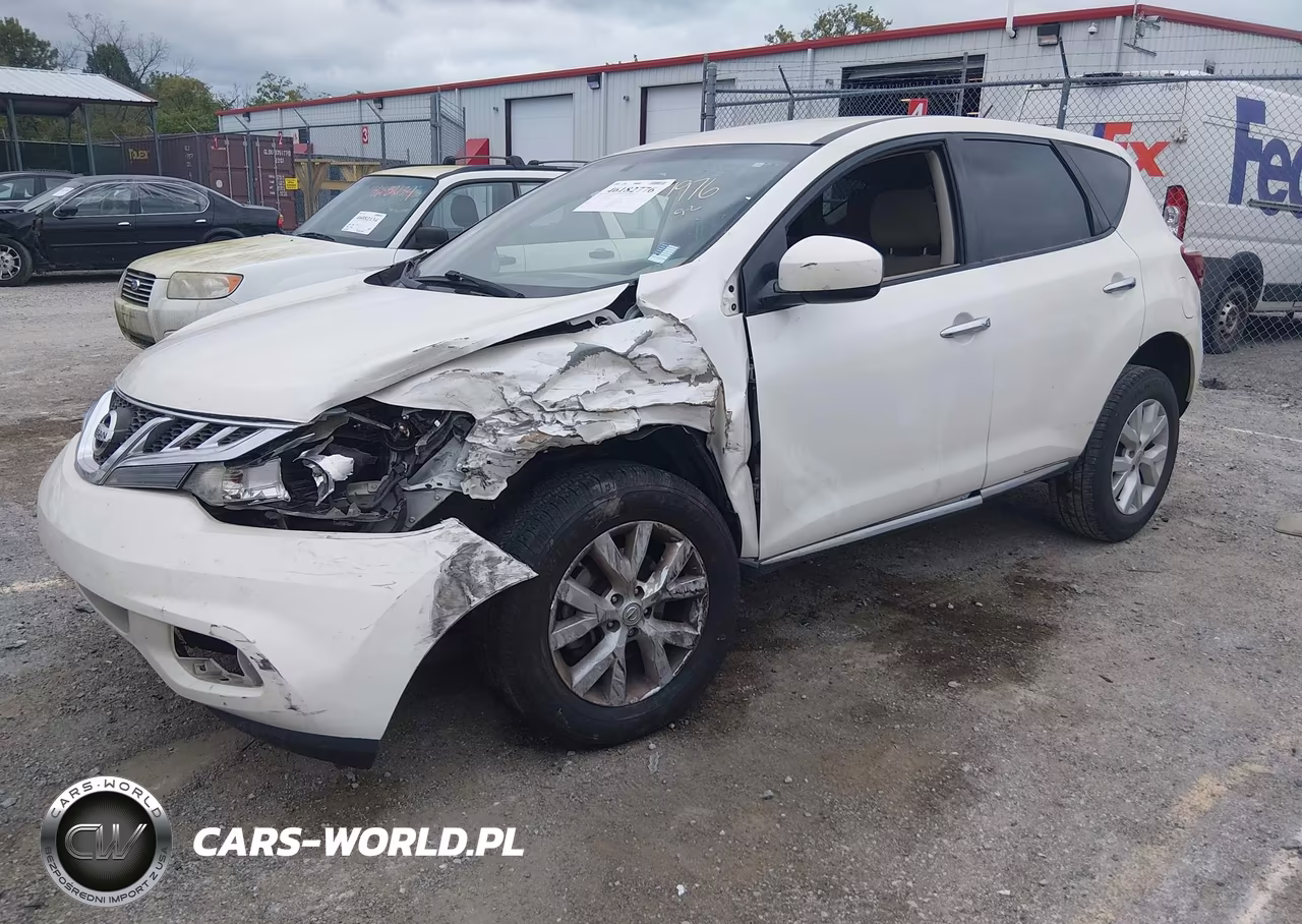 2013 Nissan Murano S VIN:JN8AZ1MU9DW211976 - 2