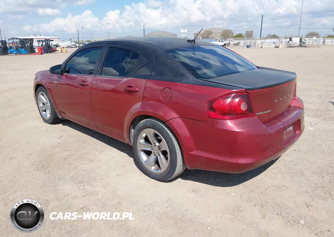 2014 Dodge Avenger Se VIN:1C3CDZAB1EN182537 - 3