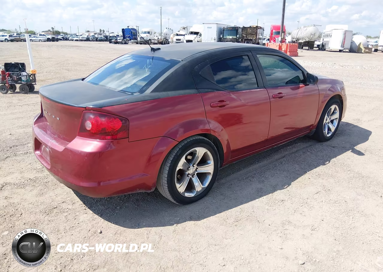 2014 Dodge Avenger Se VIN:1C3CDZAB1EN182537 - 4