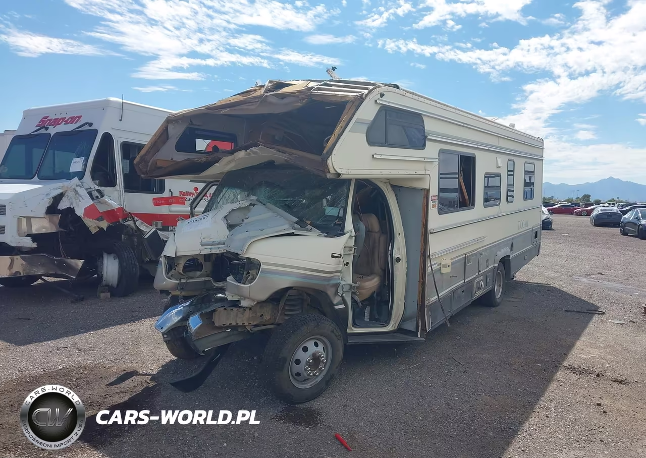 1993 Ford Econoline E350 Cutaway Van VIN:1FDKE30G9PHB64850 - 2