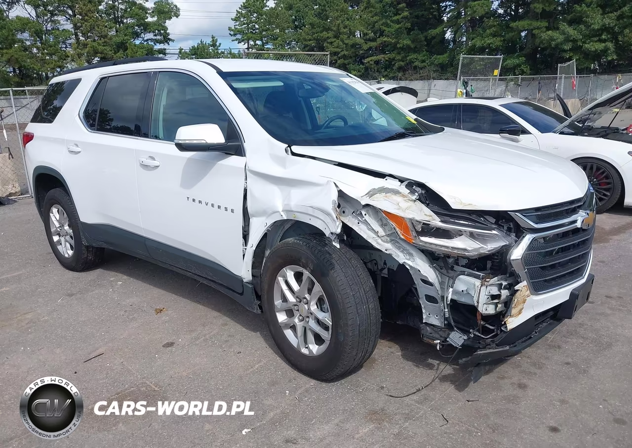 2021 Chevrolet Traverse Awd Lt Cloth VIN:1GNEVGKW2MJ246749 - 1