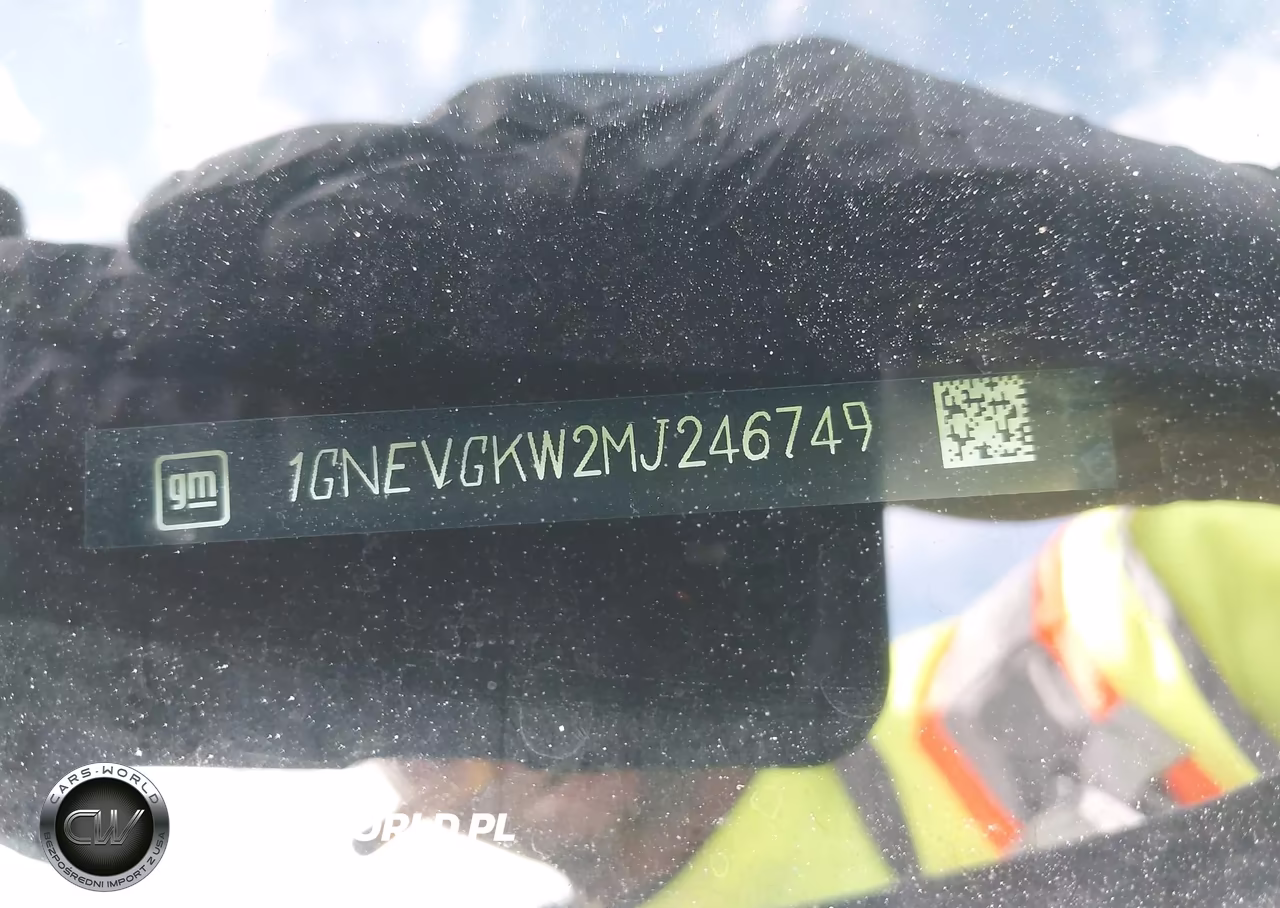2021 Chevrolet Traverse Awd Lt Cloth VIN:1GNEVGKW2MJ246749 - 18
