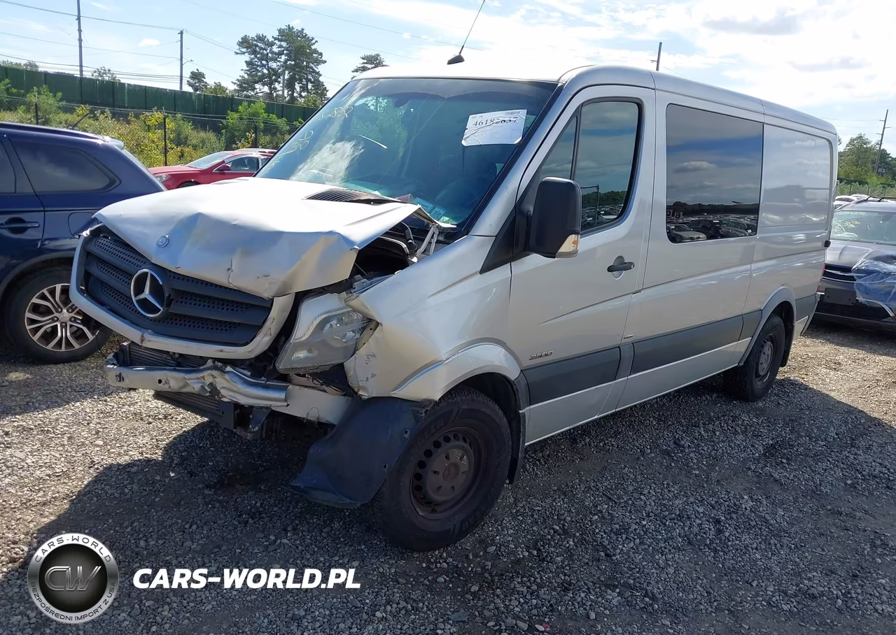2016 Mercedes-Benz Sprinter 2500 Normal Roof VIN:WD4PE7DD1GP175189 - 2