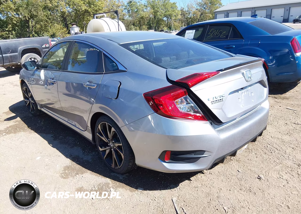 2021 Honda Civic Sport VIN:19XFC2F89ME001025 - 3