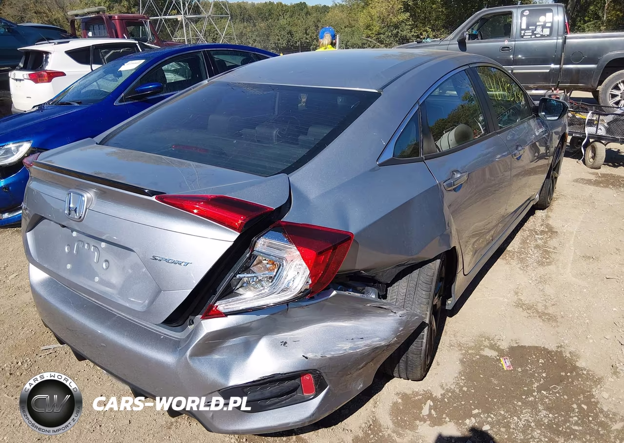 2021 Honda Civic Sport VIN:19XFC2F89ME001025 - 6