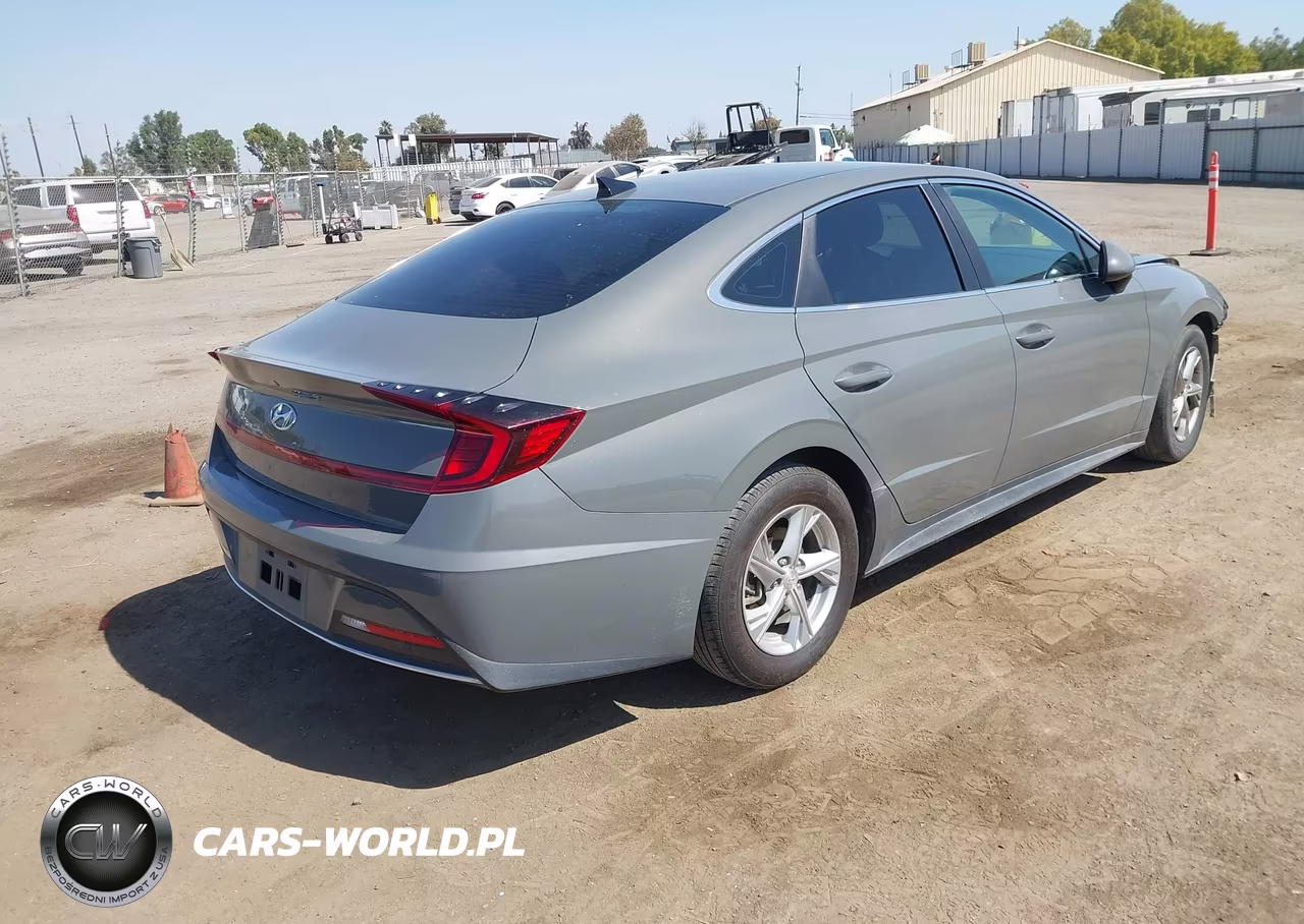 2021 Hyundai Sonata Se VIN:5NPEG4JA8MH073027 - 4