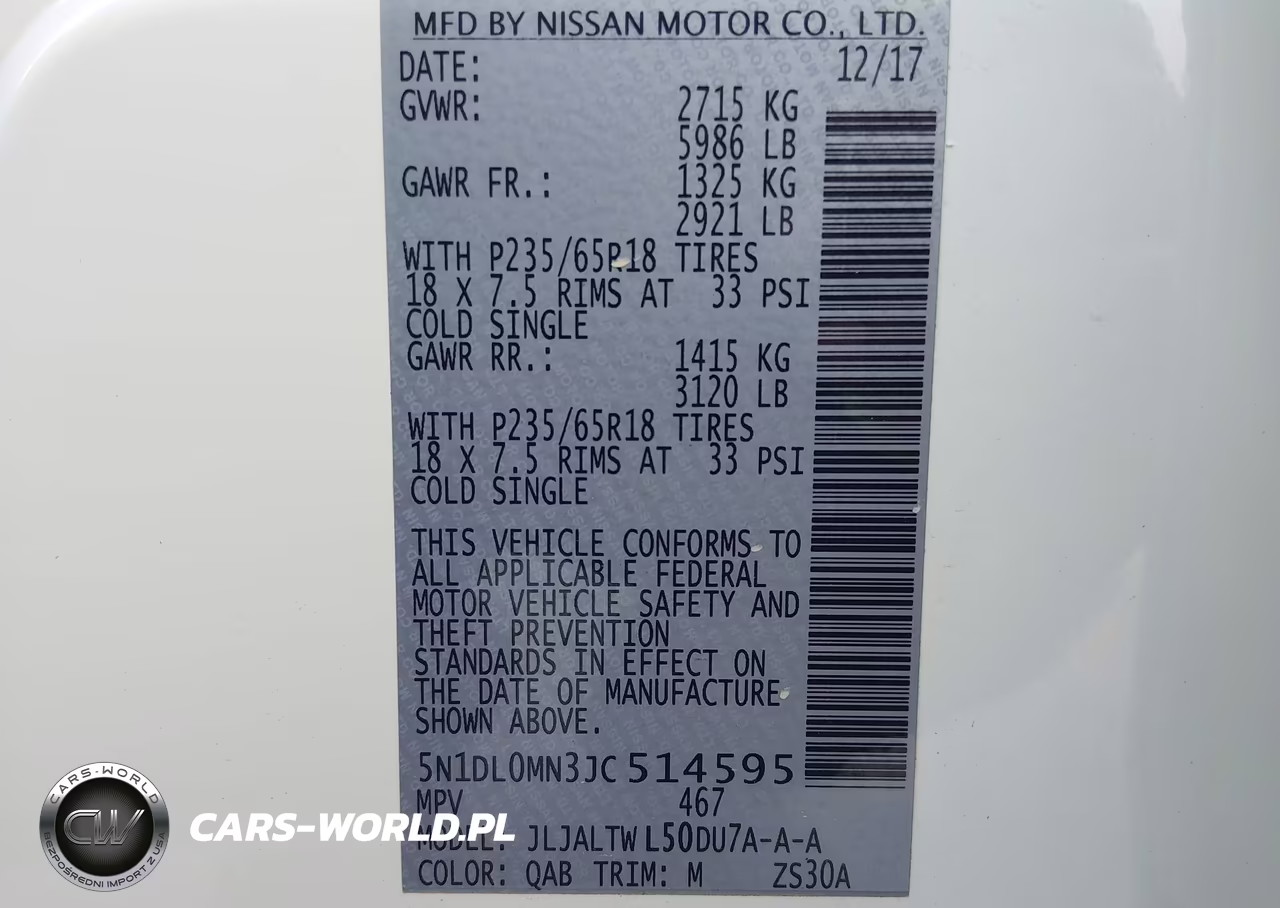 2018 Infiniti Qx60 VIN:5N1DL0MN3JC514595 - 9