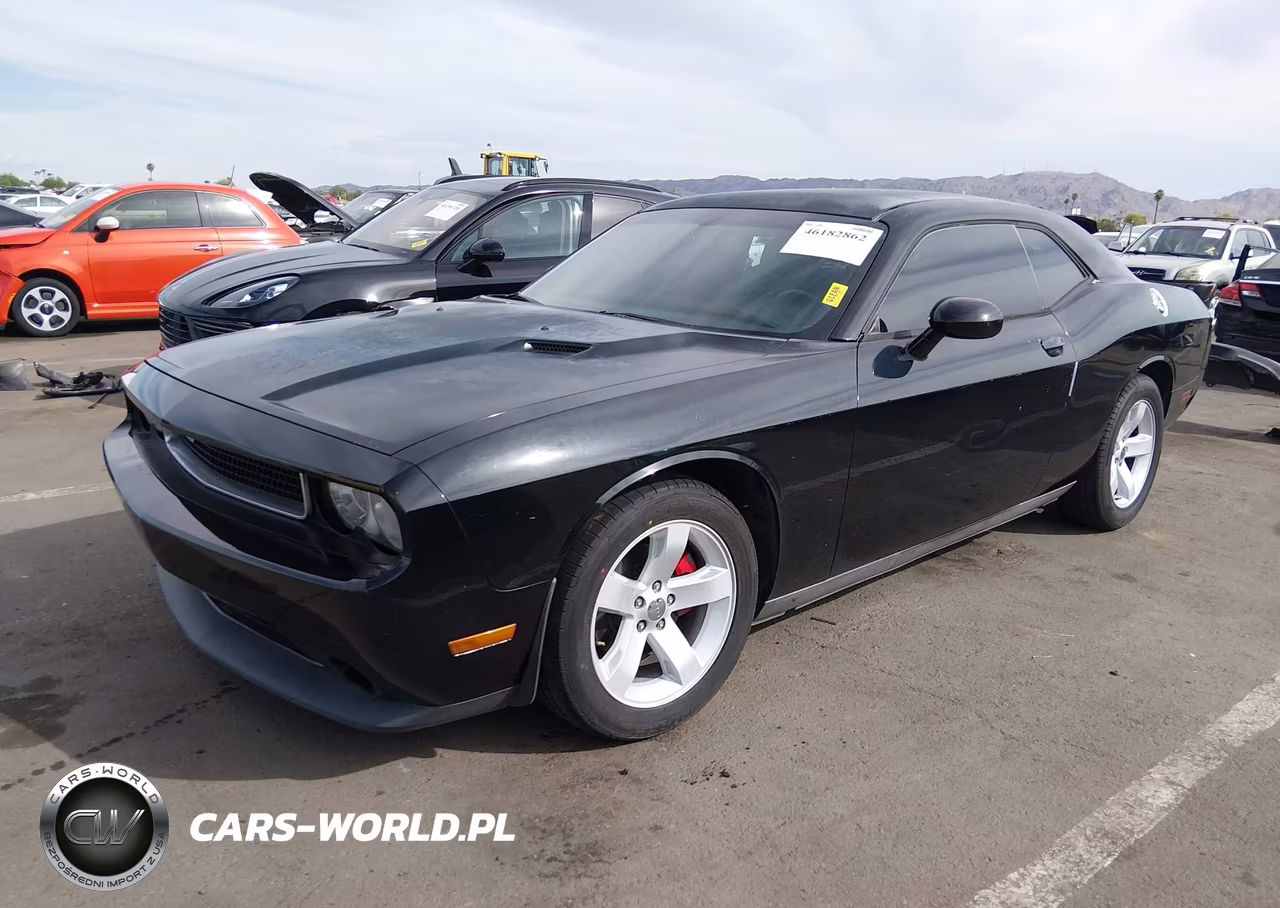 2012 Dodge Challenger Sxt VIN:2C3CDYAG7CH291497 - 2