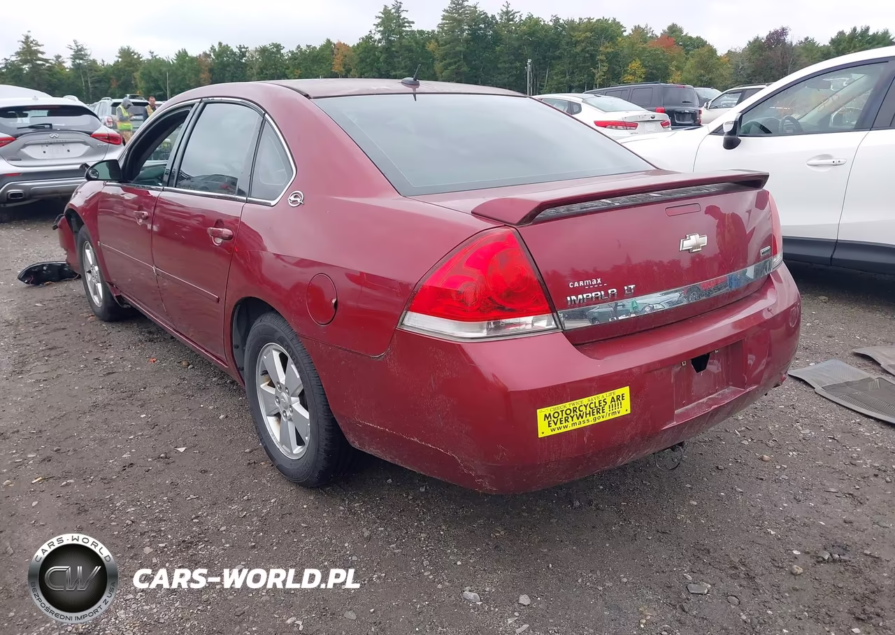 2007 Chevrolet Impala Lt VIN:2G1WT58K379361588 - 3