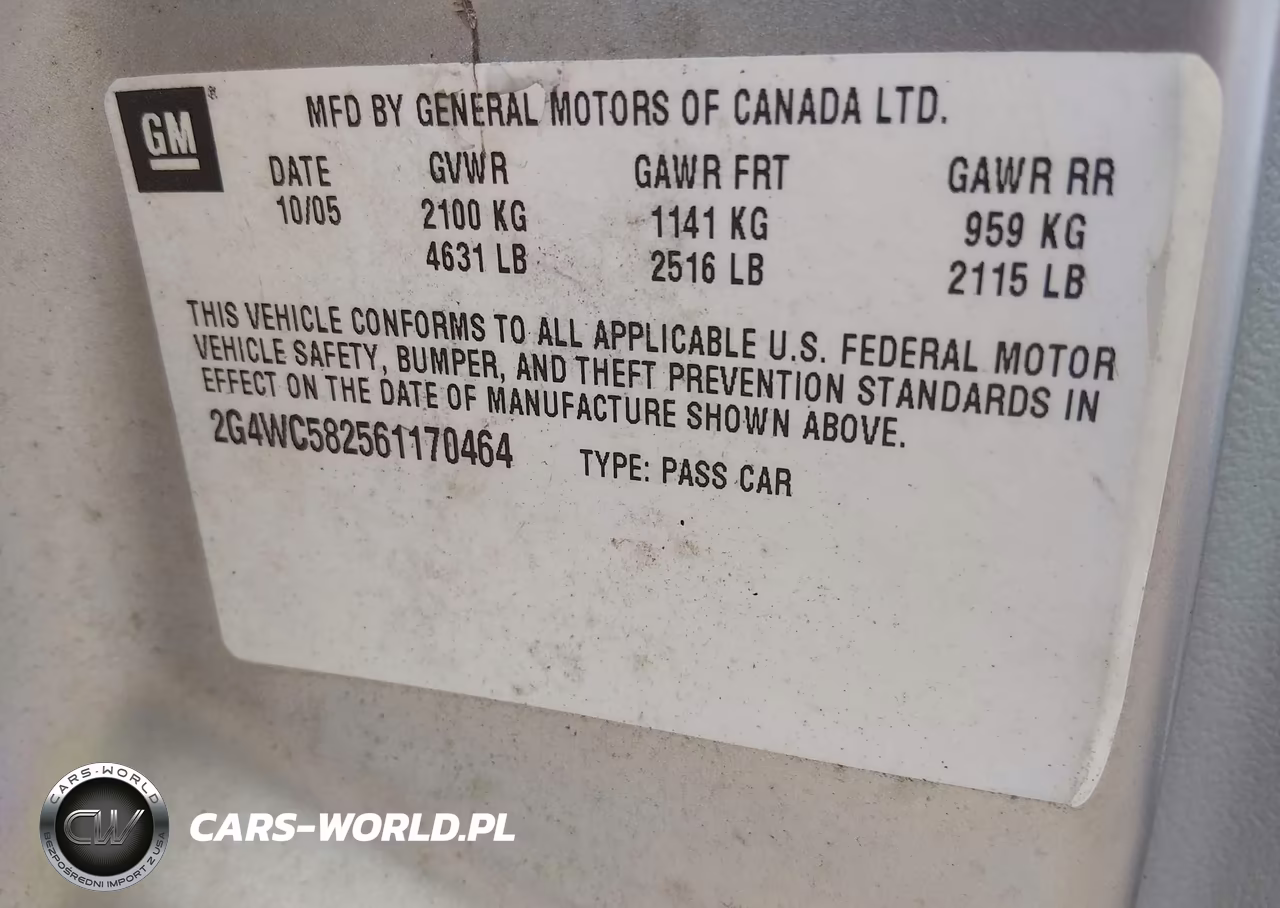 2006 Buick Lacrosse Cx VIN:2G4WC582561170464 - 9