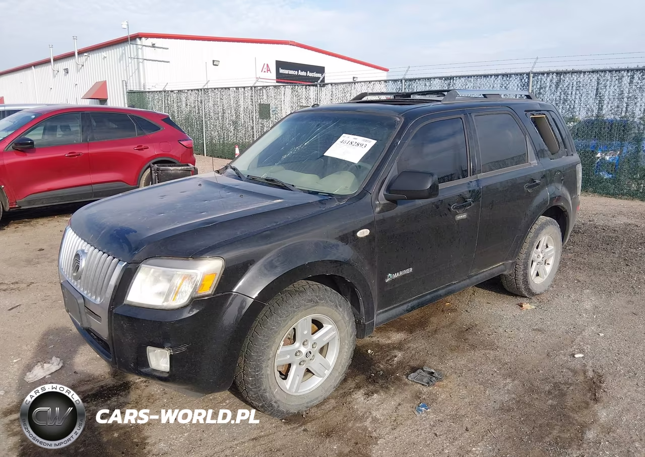 2008 Mercury Mariner Hybrid VIN:4M2CU39H18KJ35638 - 2