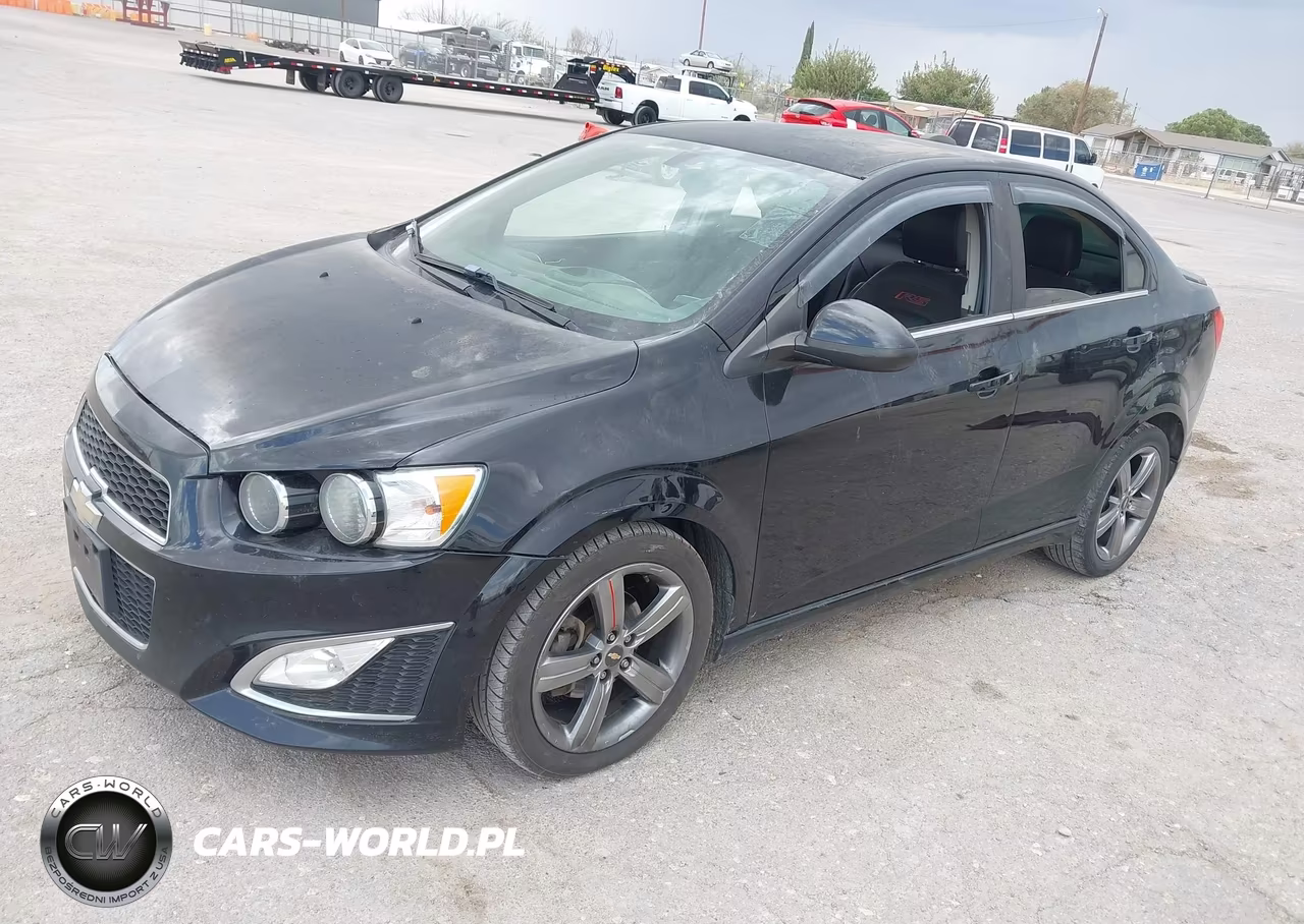 2016 Chevrolet Sonic Rs Auto VIN:1G1JG5SBXG4124834 - 2
