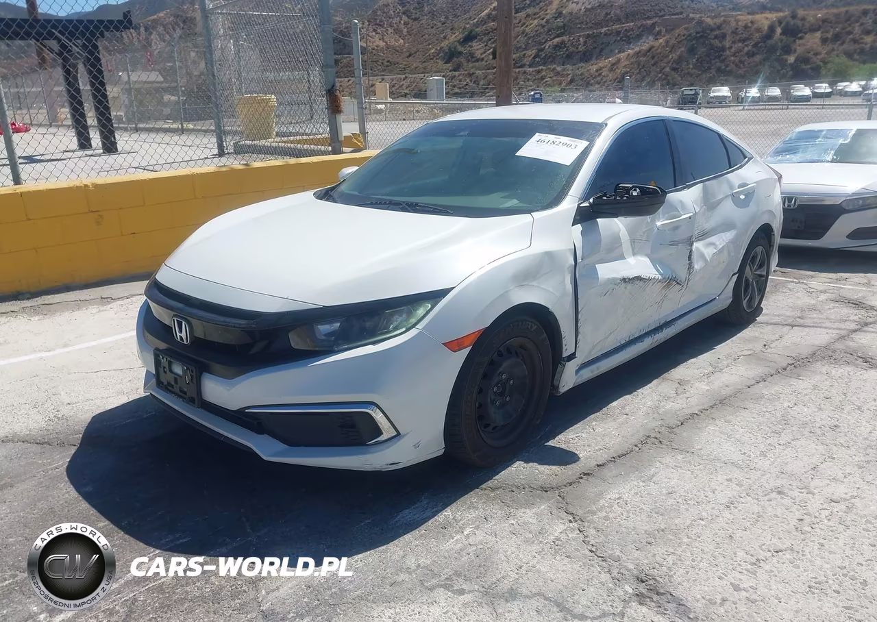 2019 Honda Civic Lx VIN:2HGFC2F67KH568612 - 2