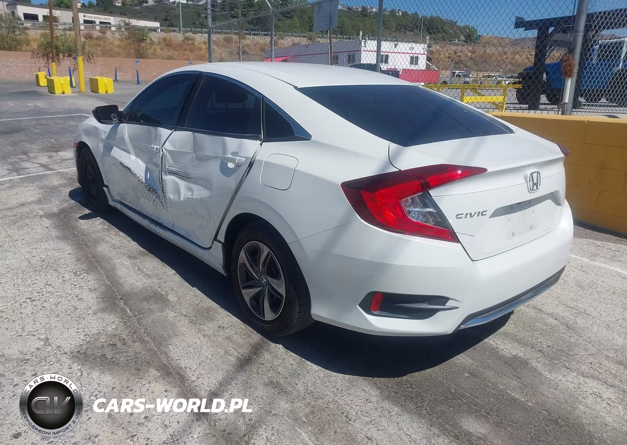 2019 Honda Civic Lx VIN:2HGFC2F67KH568612 - 3