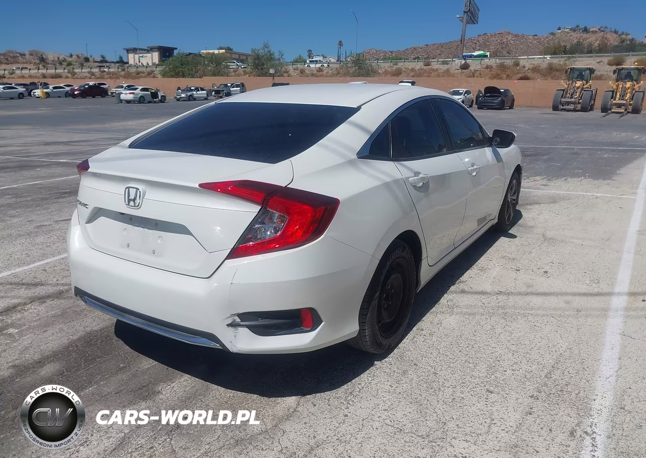 2019 Honda Civic Lx VIN:2HGFC2F67KH568612 - 4