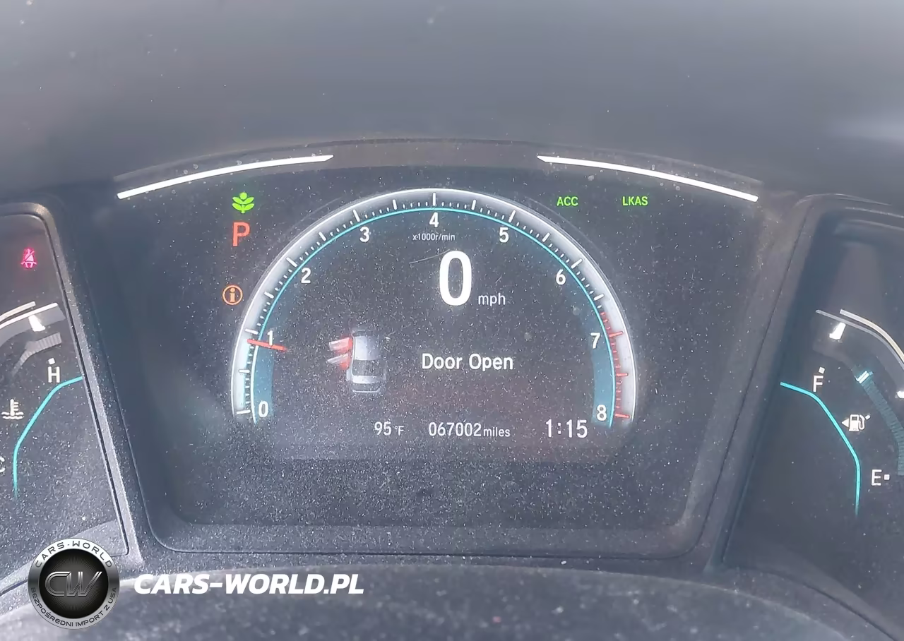 2019 Honda Civic Lx VIN:2HGFC2F67KH568612 - 7