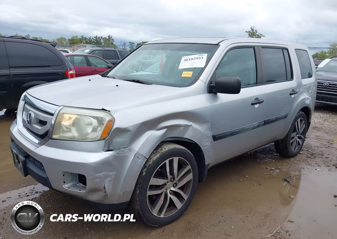 2011 Honda Pilot Lx VIN:5FNYF4H26BB068919 - 2
