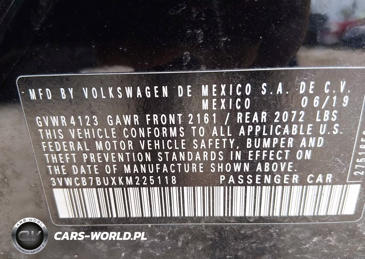 2019 Volkswagen Jetta 1.4T R-Line-1.4T S-1.4T Se VIN:3VWCB7BUXKM225118 - 9